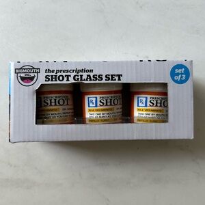 Big Mouth Prescription Shot Glass Set